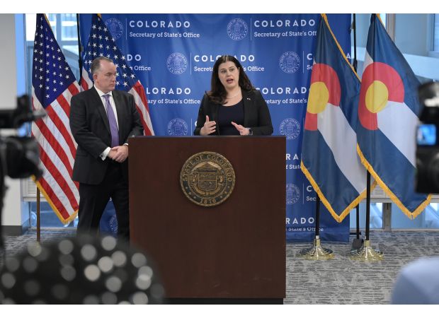 A Denver judge is considering the consequences of a leaked password while Secretary of State Jena Griswold assures an investigation will take place.
