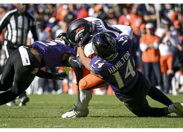 The Broncos are still looking for their identity and the mistakes they made right before halftime against Baltimore show what they shouldn't do.