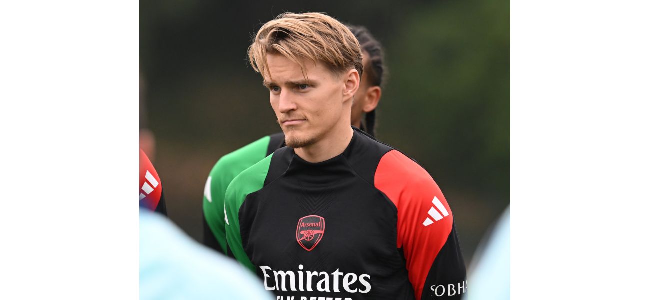 Arsenal gets good news about Martin Odegaard's availability for their upcoming match against Inter.
