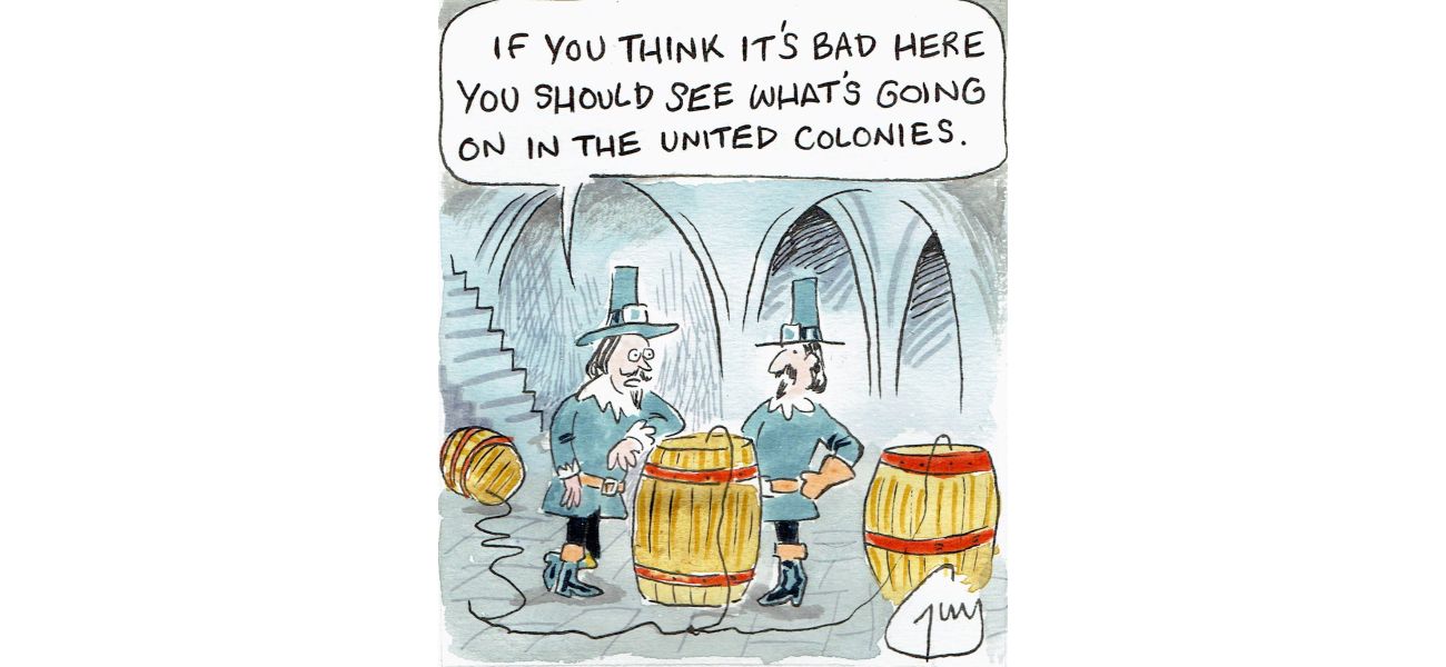 Guy Venables creates the Metro newspaper's daily cartoon.