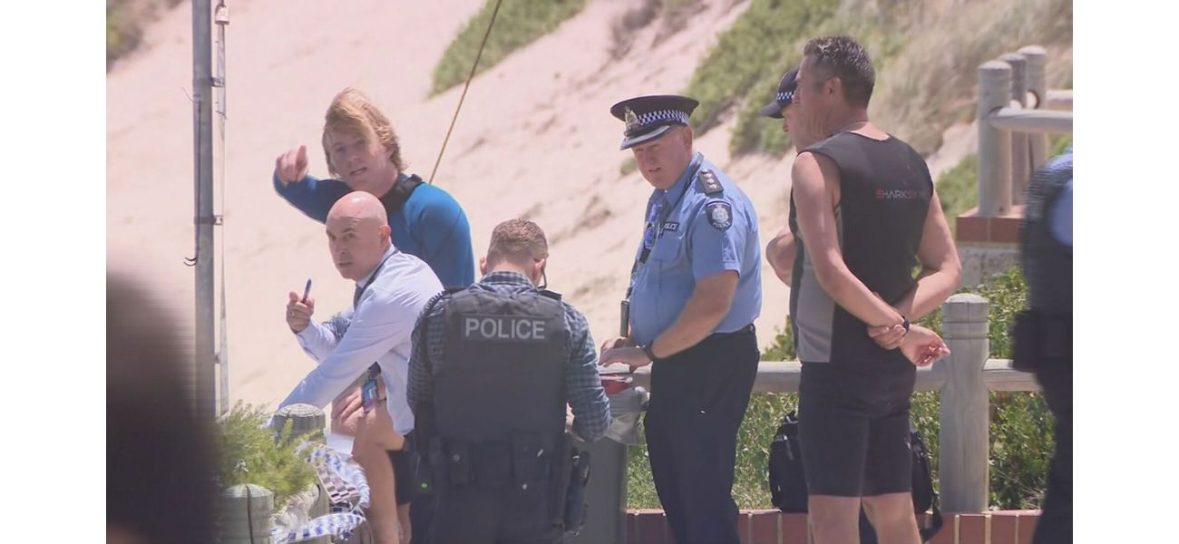 Off-duty cop passes away while at Perth beach.