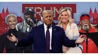 Famous figures endorsing Trump in the US election that may come as a surprise.
