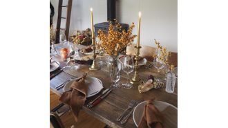 Ballintaggart Farm hosted a delightful autumnal feast night filled with delicious food and rustic charm.