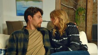 Emmerdale couple stronger than ever as they stand up to troublesome ex.