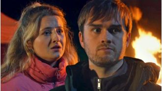 Tom King's descent into chaos reveals his true self to Amelia on Emmerdale.