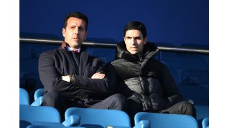 Edu faces challenging first task from Evangelos Marinakis following departure from Arsenal.