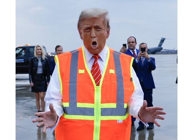 What is the reason for Donald Trump's orange complexion?