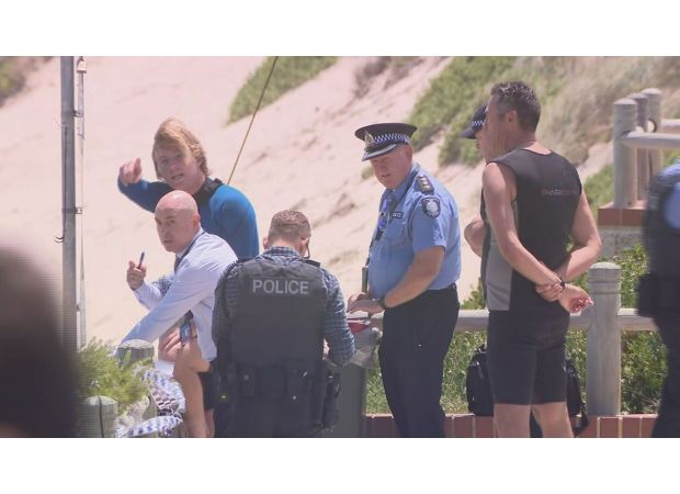 Off-duty cop passes away while at Perth beach.