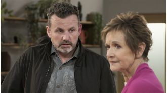 Legendary TV star goes back to well-known character shortly after announcing departure.
