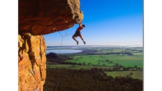 State government prohibits access to some sections of popular rock-climbing destination.