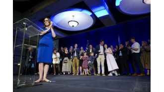 Sarah McBride is the first openly transgender person to be elected to Congress, making her a pioneer in the LGBTQ+ community.