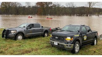 Flash floods leave 5 dead on election day in state.