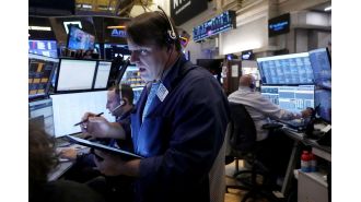 US markets and cryptocurrency react positively to incoming election results with stock futures and bitcoin seeing an increase, along with a strengthening US dollar.