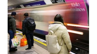 Delays in rush hour on London's underground due to track works running over schedule.