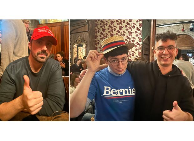 Londoners are feeling a mix of nerves and hope as the tense US election begins.