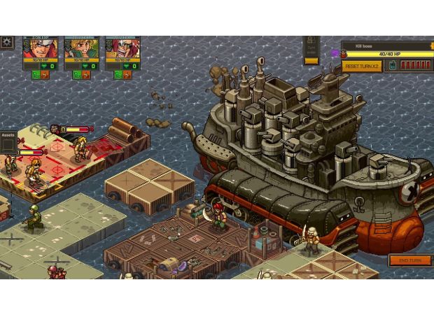 A high-speed strategy game that stands out in the Western market, Metal Slug Tactics receives a positive review.