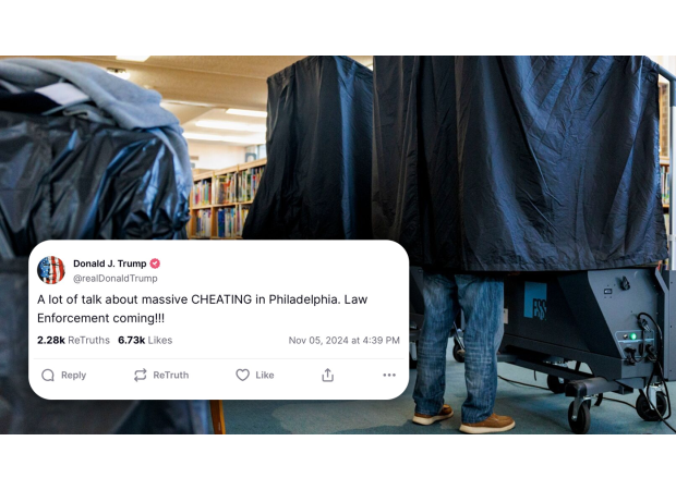 Officials dismiss Trump's allegations of cheating