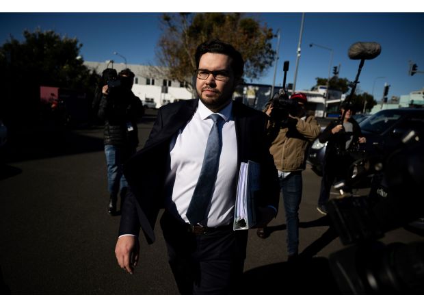 Lehrmann's lawyer conceals identity during defamation appeal to avoid online abuse.