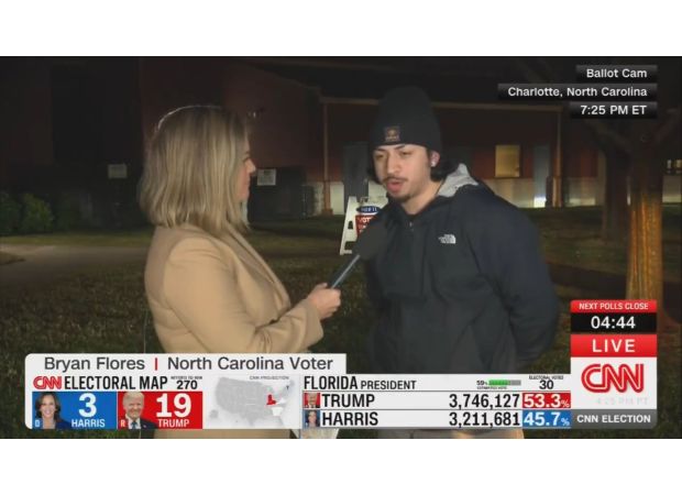 Joker explains reason for choosing Kamala Harris in election.