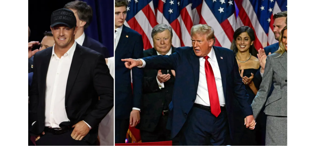 DeChambeau, a top golfer, appeared in Trump's speech, causing an uncomfortable moment.