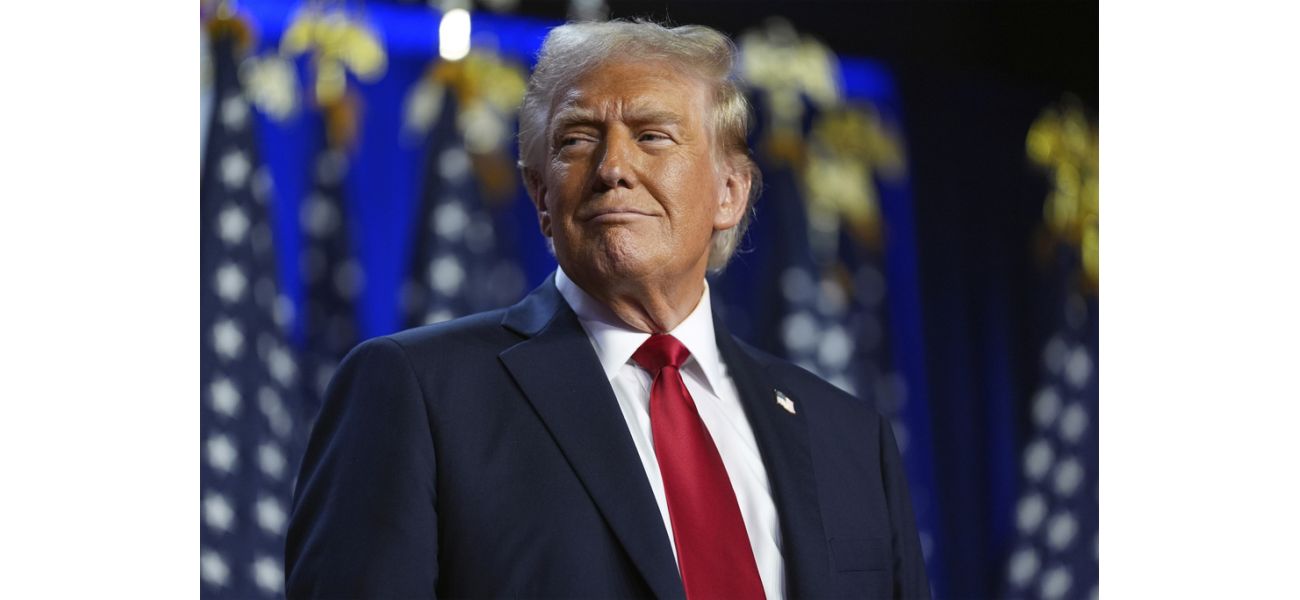 Trump speaks to followers after winning election, vows to continue working hard.