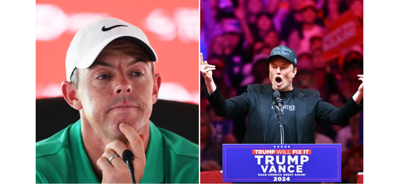 World-renowned golfer Rory McIlroy believes that tech mogul Elon Musk can assist US President Donald Trump in resolving the ongoing conflict in the golf world.