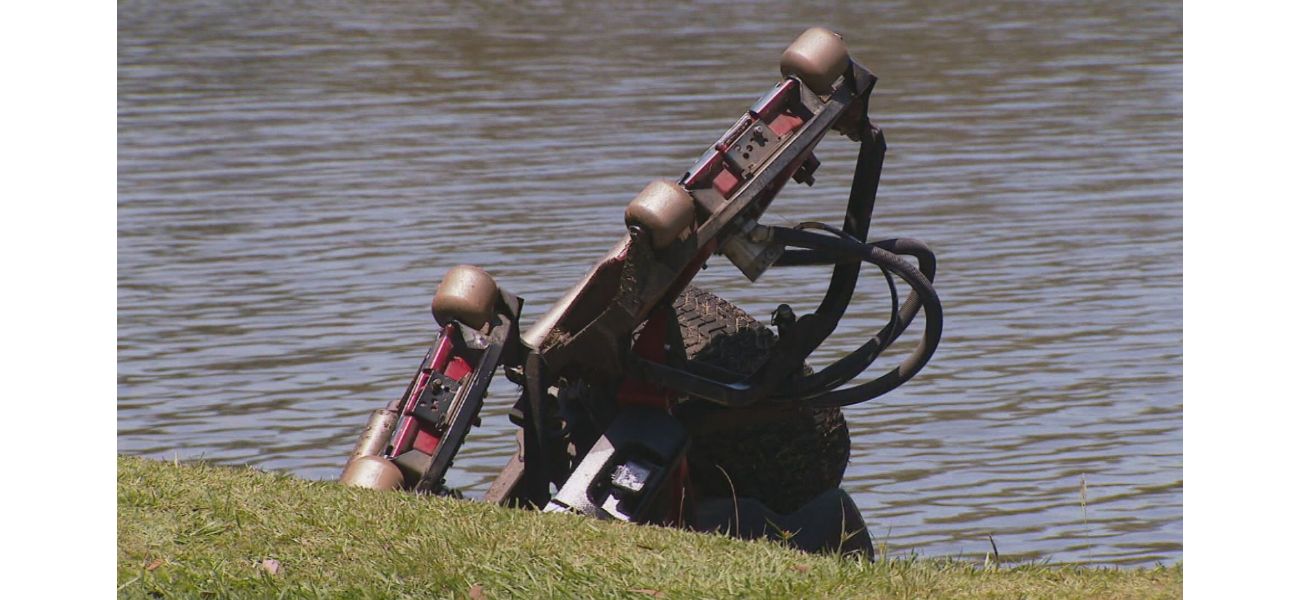 Golfer seriously hurt in strange lawnmower mishap on course