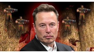 Elon Musk says he's a top Quake player, but he's not.