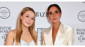 Harper Beckham, 13, gives emotional speech for her mom Victoria, leaving audience touched.
