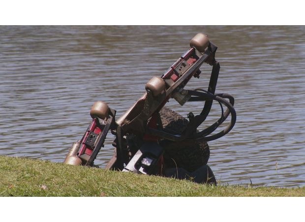 Golfer seriously hurt in strange lawnmower mishap on course