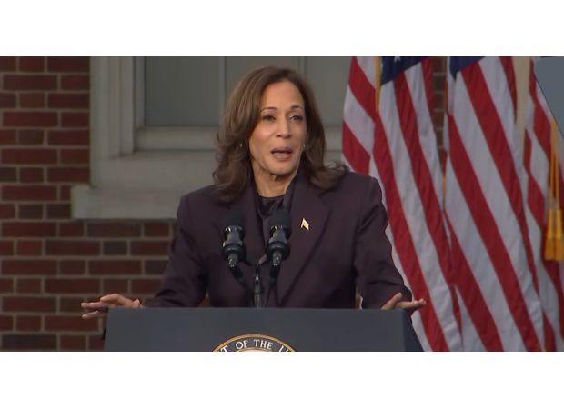 Harris feels content after acknowledging defeat to Trump.