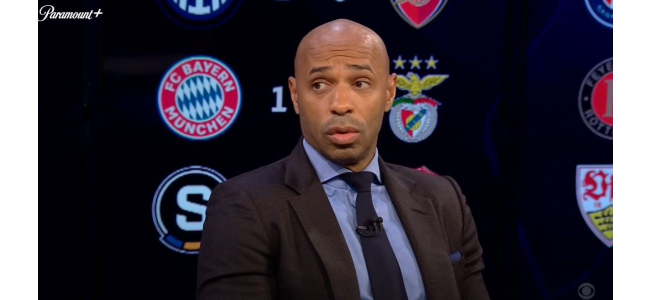 Arsenal legend Thierry Henry expresses worry about his former team's chances in upcoming match against Chelsea.