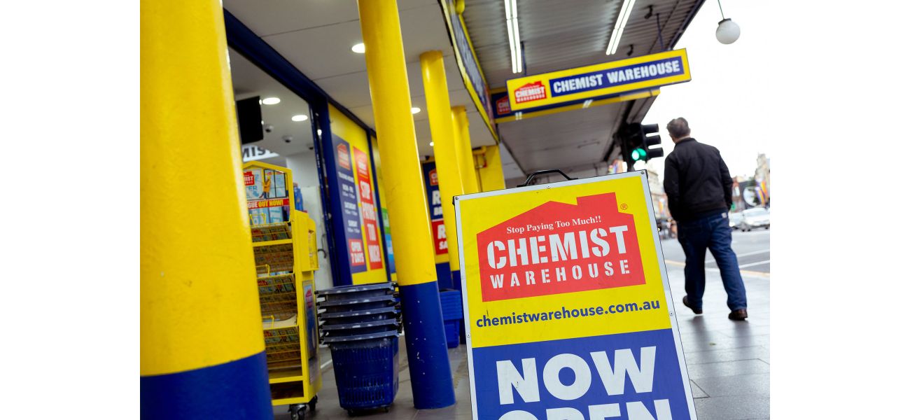 The merger of Chemist Warehouse, worth $8.8 billion, has been approved.