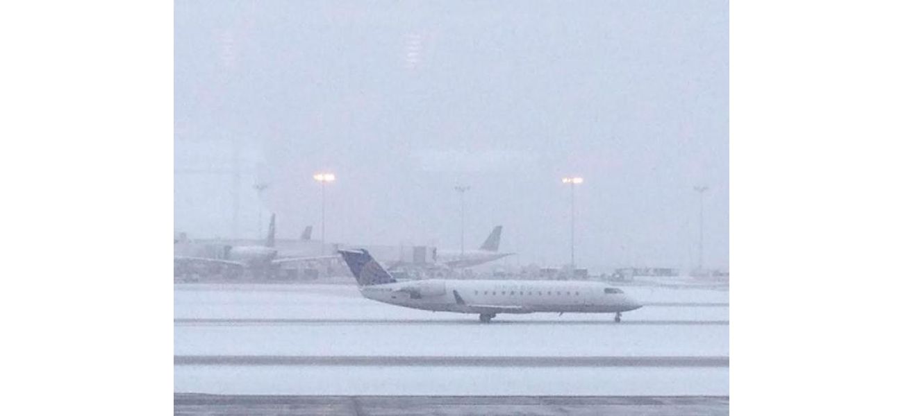 Over 500 flights at DIA delayed due to snow in Denver.
