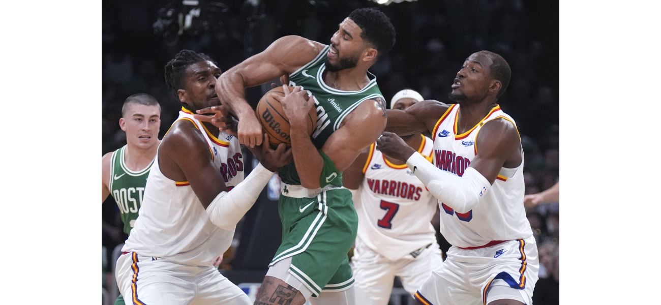 Defense leads Warriors to victory over Celtics in hostile territory.