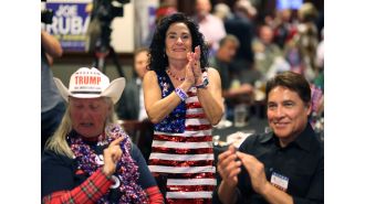 Conservatives in liberal California celebrate their successes.