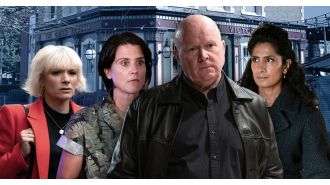 Phil Mitchell's family is shocked as he is arrested for murder in the popular soap opera EastEnders.
