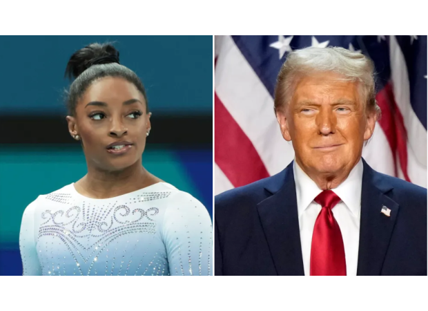 After winning the US election, Simone Biles criticizes those who voted for Donald Trump.