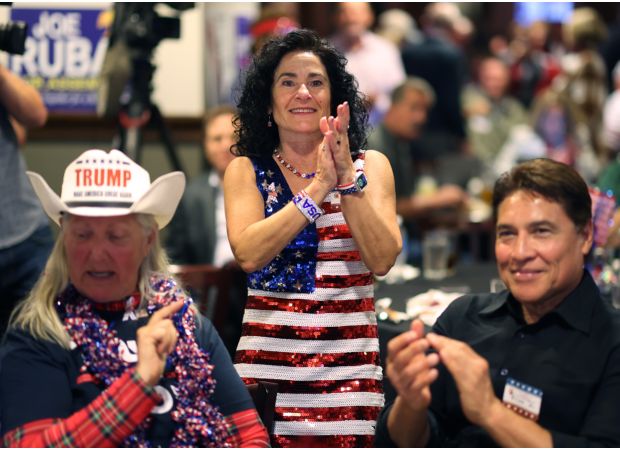 Conservatives in liberal California celebrate their successes.