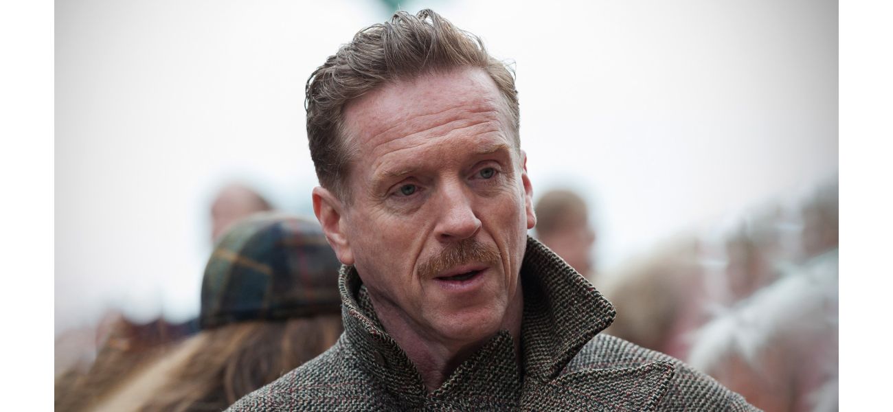 Actor Damian Lewis receives stern talking-to from reporter for suddenly leaving interview.