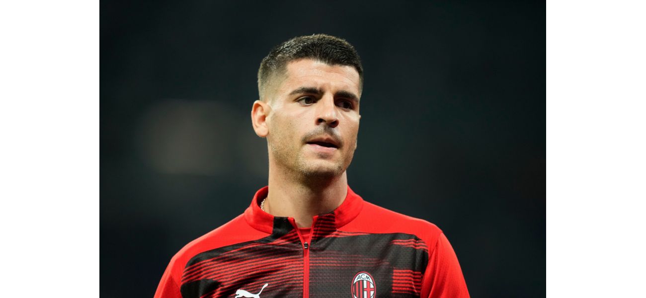 Former Chelsea player Alvaro Morata was taken to the hospital quickly after an incident during training.