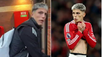 Man Utd fan told Garnacho to improve passing, but he responded perfectly.