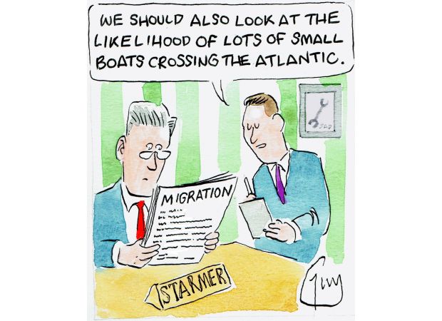 A cartoon by Guy Venables featured in the Metro newspaper every day.