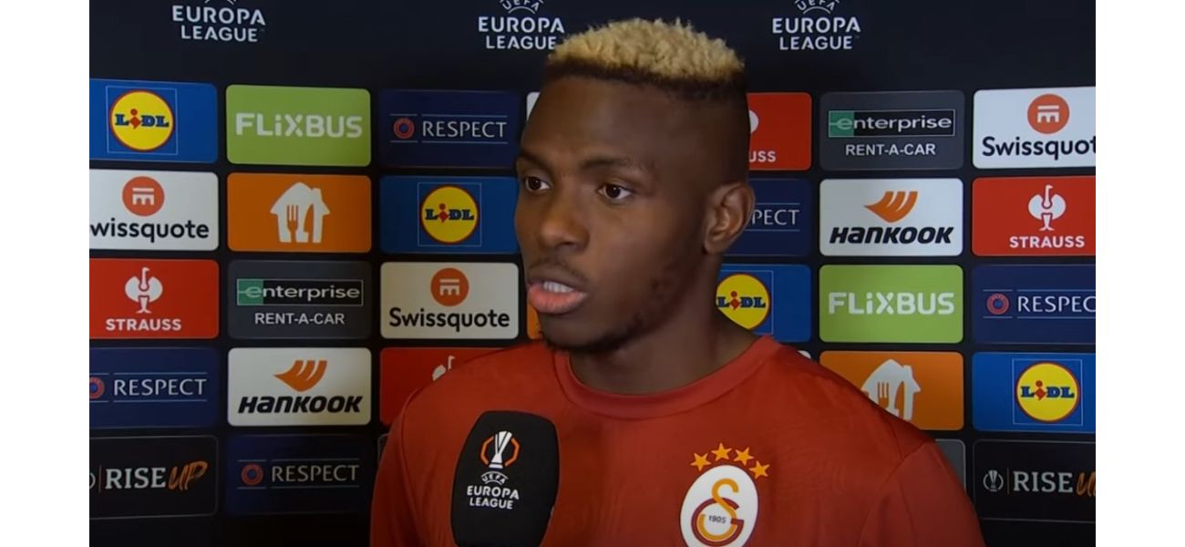 Soccer player Victor Osimhen addresses rumors of a potential transfer to Chelsea during the upcoming January window.