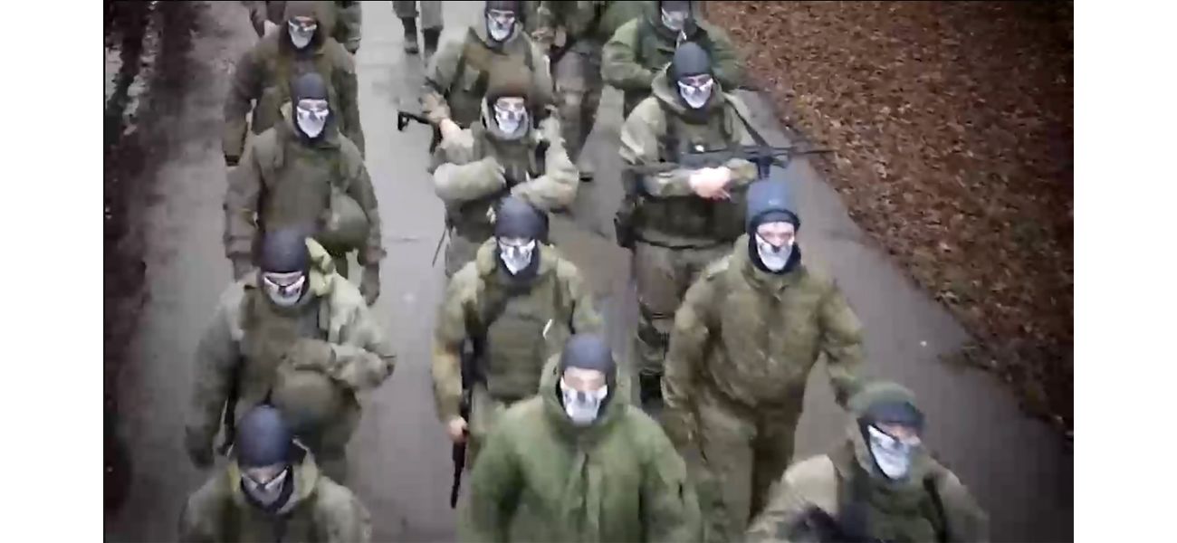 Russian football hooligans are fighting for Putin's interest in Ukraine.