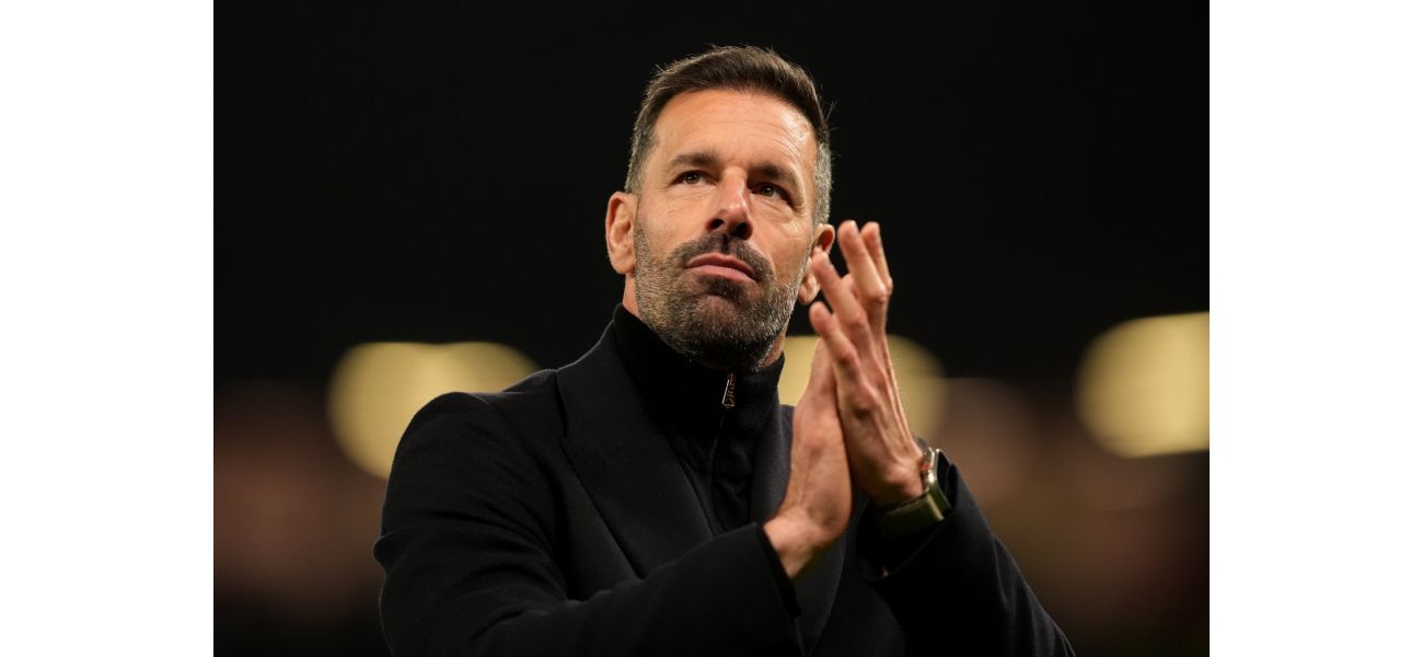 Onana wants Manchester United to keep Van Nistelrooy, sends message to board.