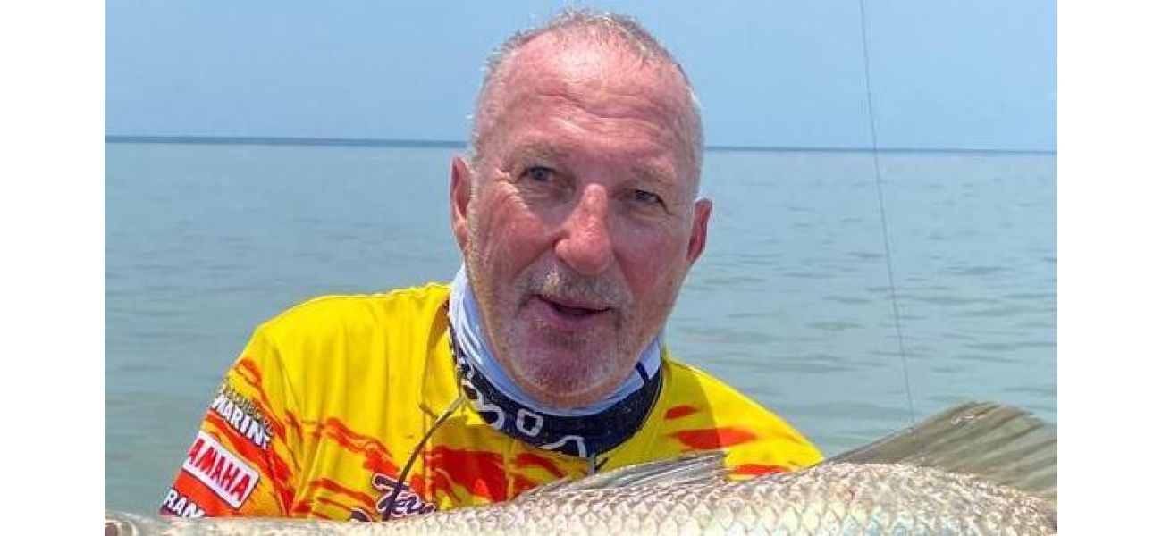 Famous English cricketer Sir Ian Botham saved from dangerous waters with crocodiles after falling.