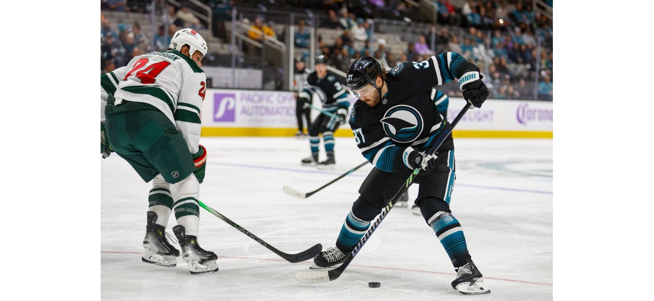Celebrini scores twice, but Sharks' home game ends on a sour note.