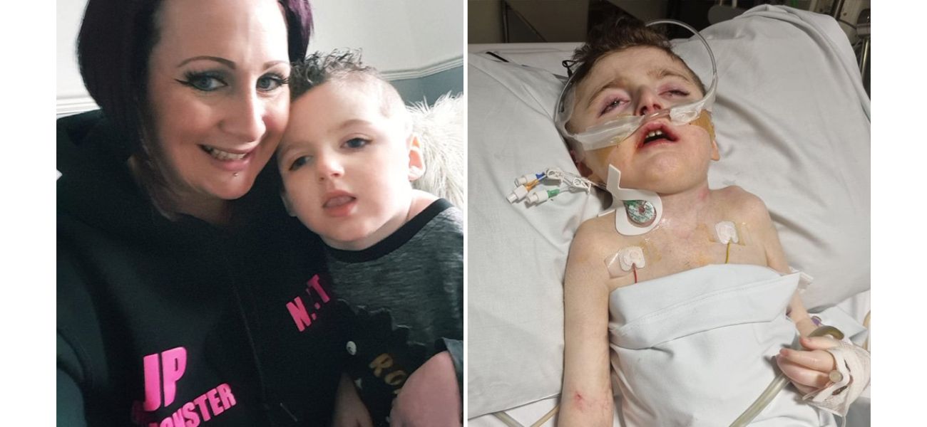 A 9-year-old boy, who was a victim of abuse by his father, passed away while in the hospital.