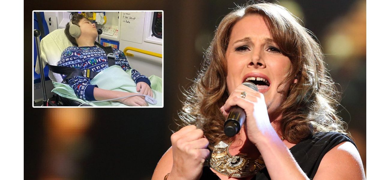 Winner of X Factor discusses difficult year after son falls ill, calls it a 'traumatic' experience.